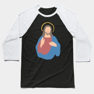 Minimal Jesus Baseball T-Shirt